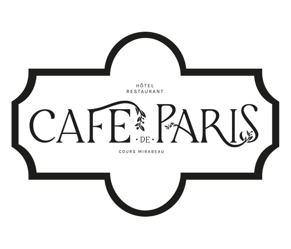 Cafe De Paris Otel Aix-en-Provence Dış mekan fotoğraf